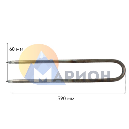 ТЭН воздушный 120 А 13/1.5 О 220 (мо 60; Ф2)